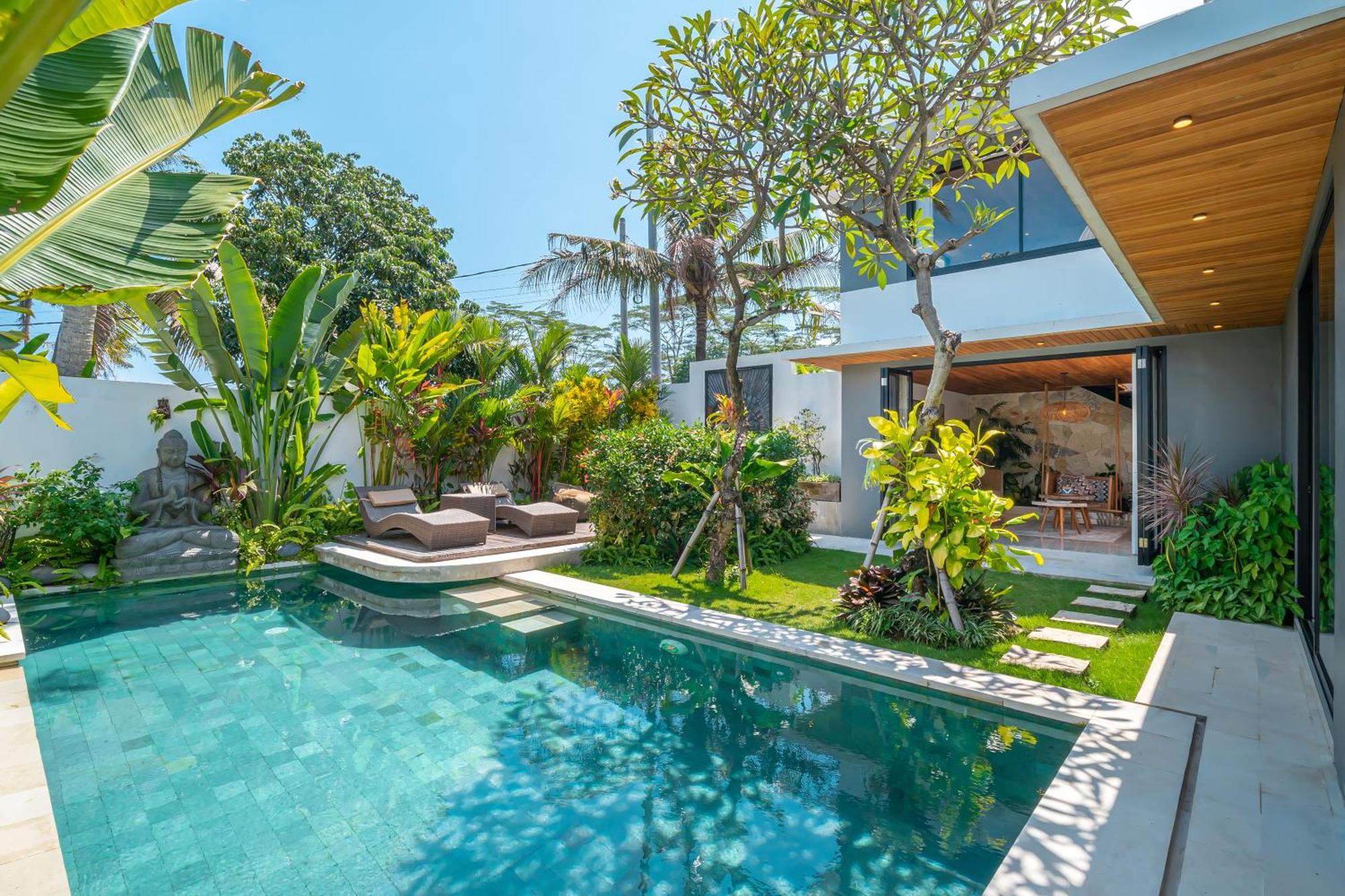 Villa Arunika - Stylish Tropical 2Br Villa Close To Nyanyi Beach! Selemadeg Exteriér fotografie
