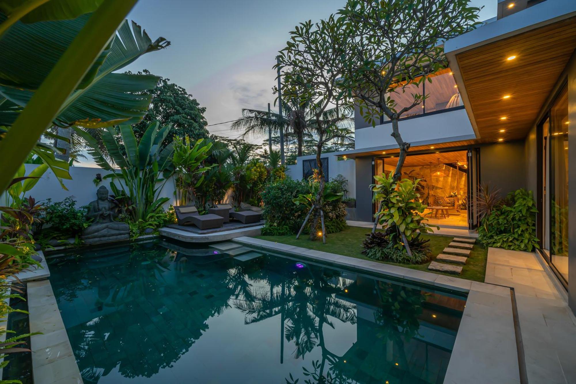 Villa Arunika - Stylish Tropical 2Br Villa Close To Nyanyi Beach! Selemadeg Exteriér fotografie