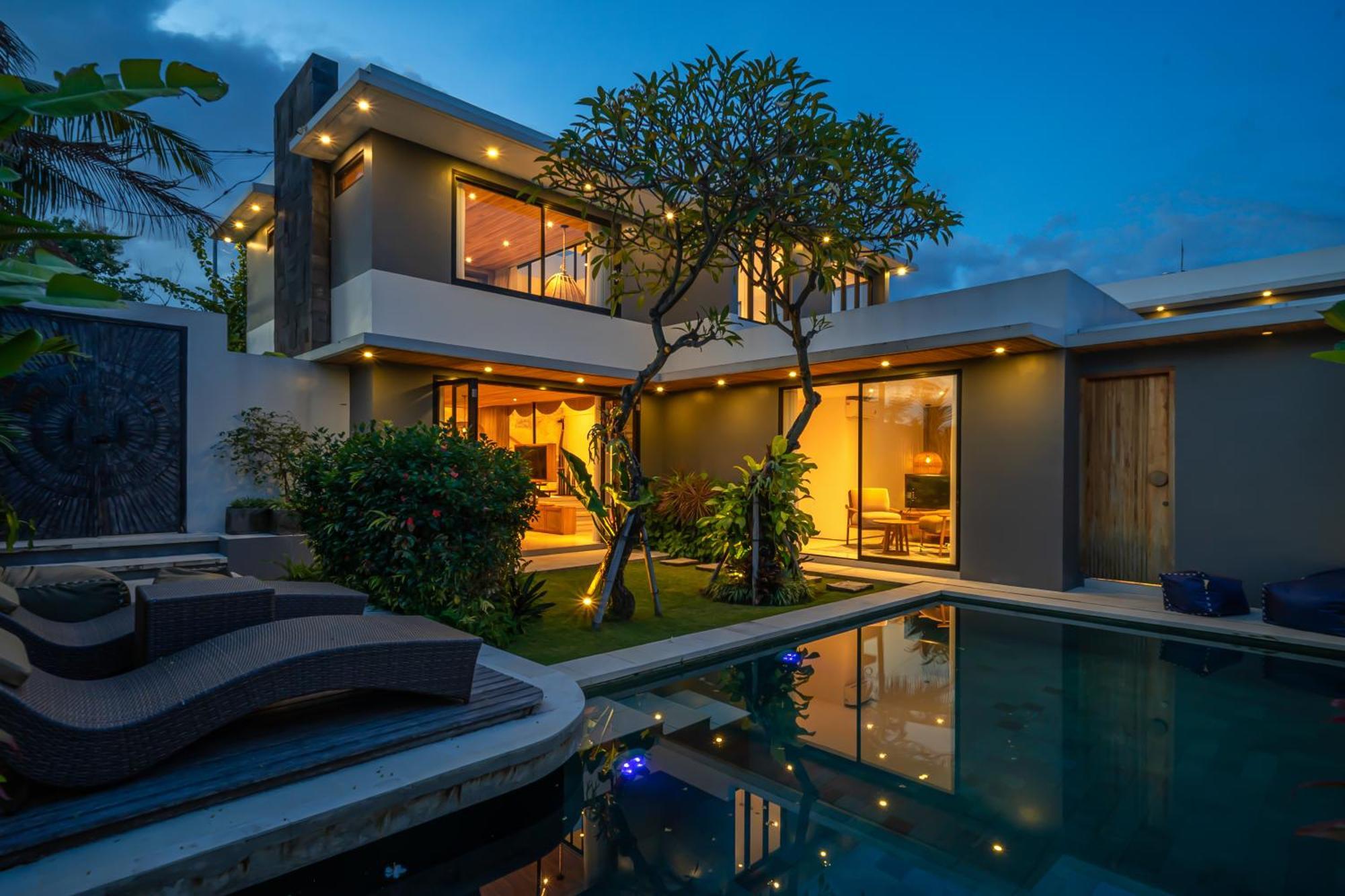 Villa Arunika - Stylish Tropical 2Br Villa Close To Nyanyi Beach! Selemadeg Exteriér fotografie